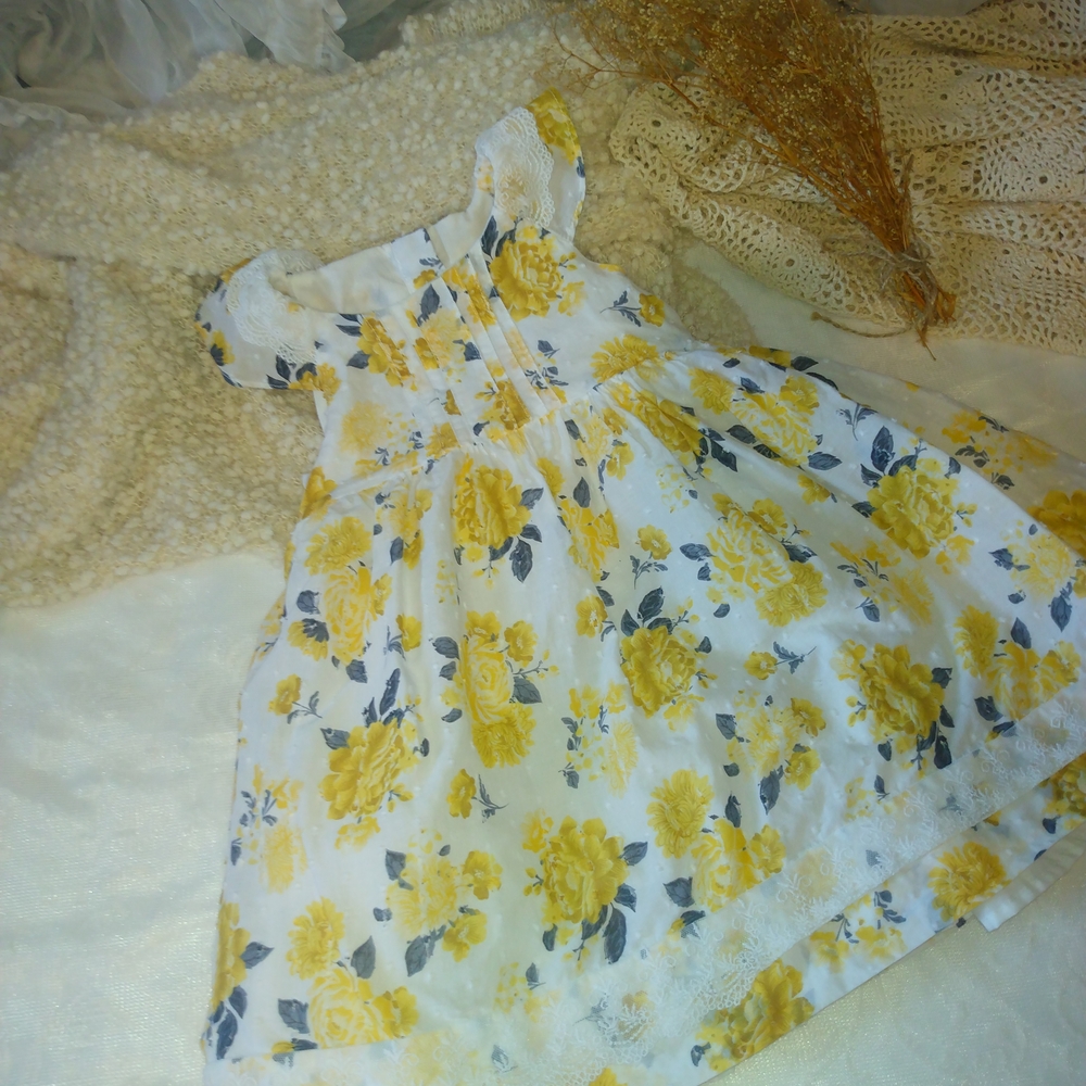 Sunny Floral Kids Dress